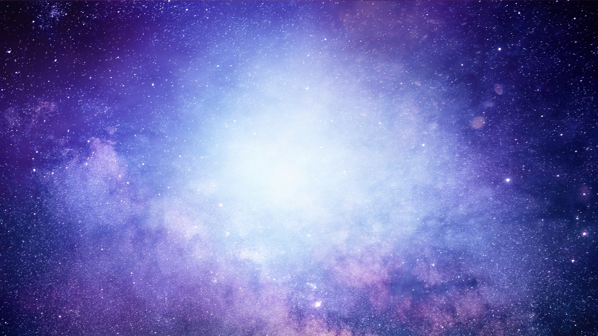 Cosmic stars space background god