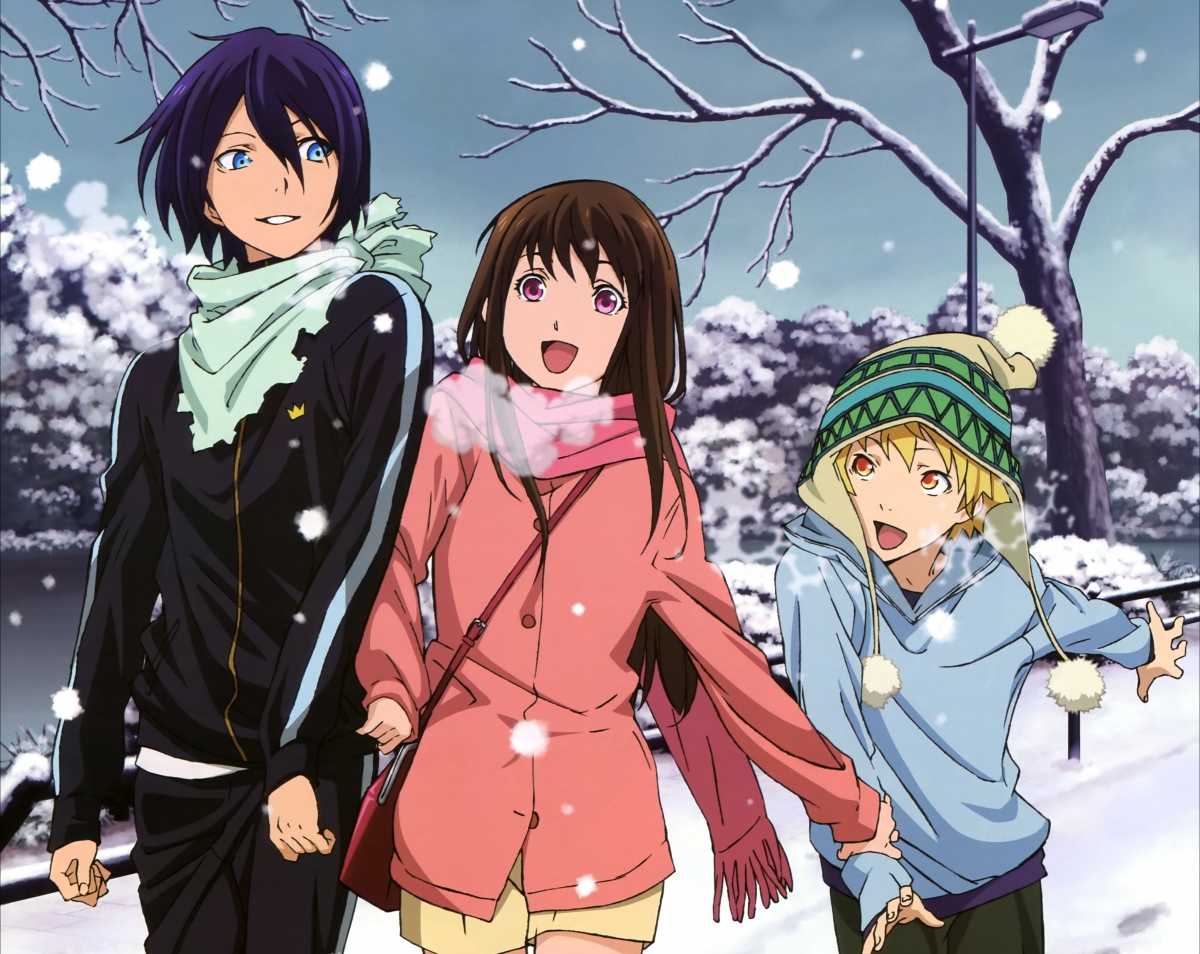 Cold, winter, snow, girl, boy