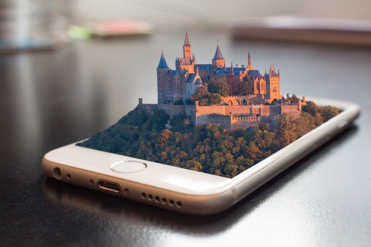 Mobile phone smartphone 3d electricity