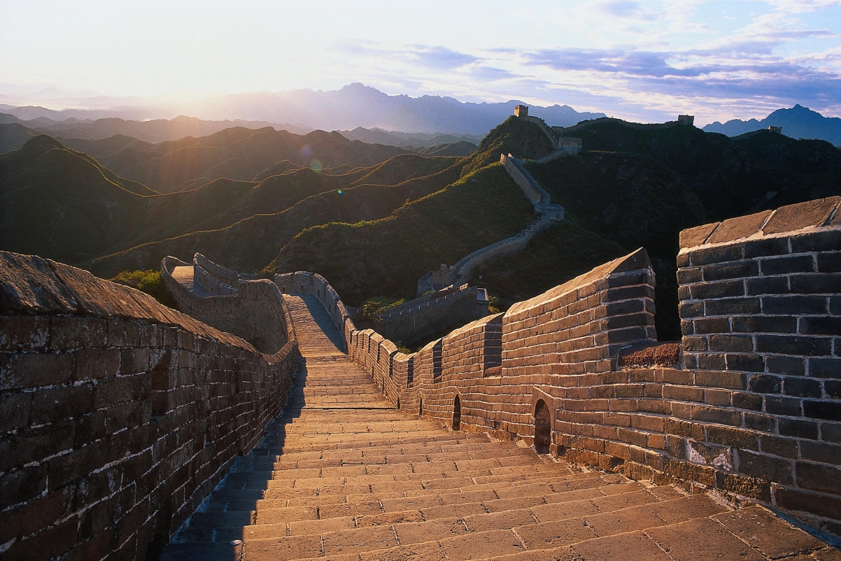 Great Wall of China scenery 4k landscape picture