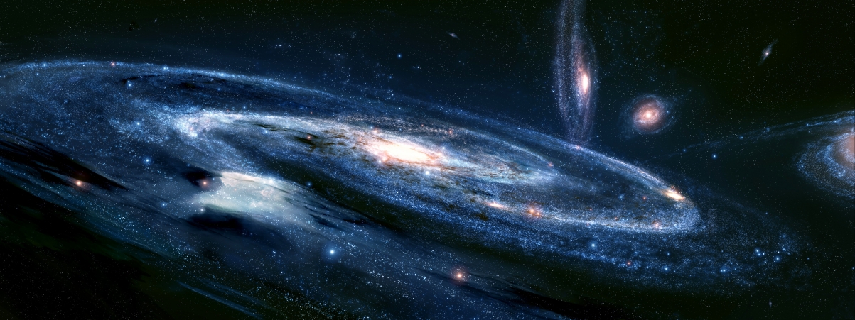 Cosmic sky nebula stars star