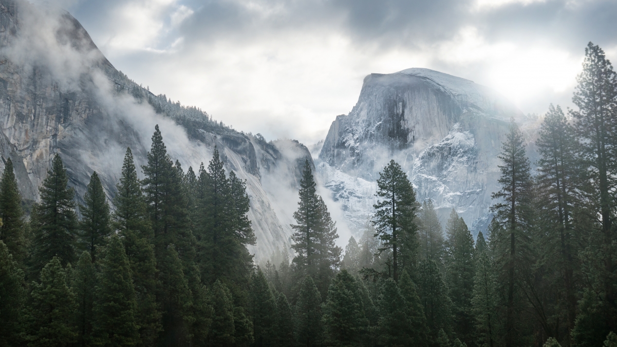 Yosemite National Park 5K scenery