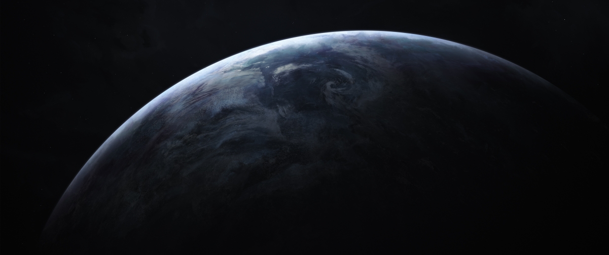 Planet Landscape 3440x1440 Wallpaper