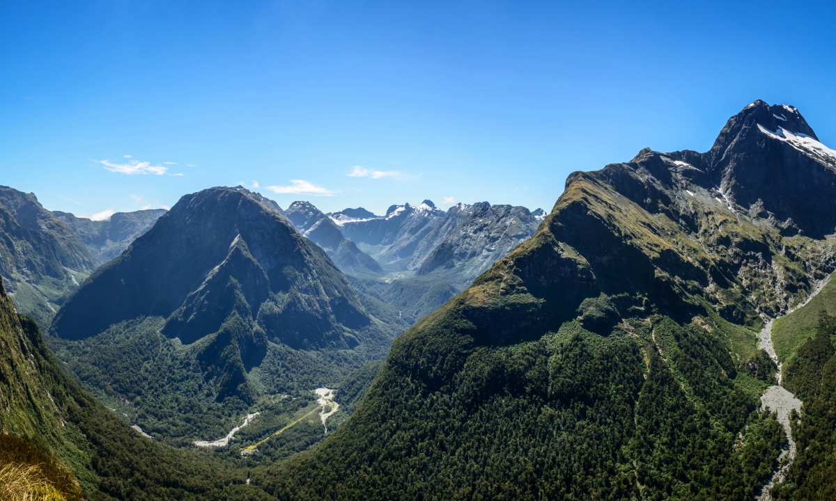 New Zealand Valley 4K Landscape Wallpaper