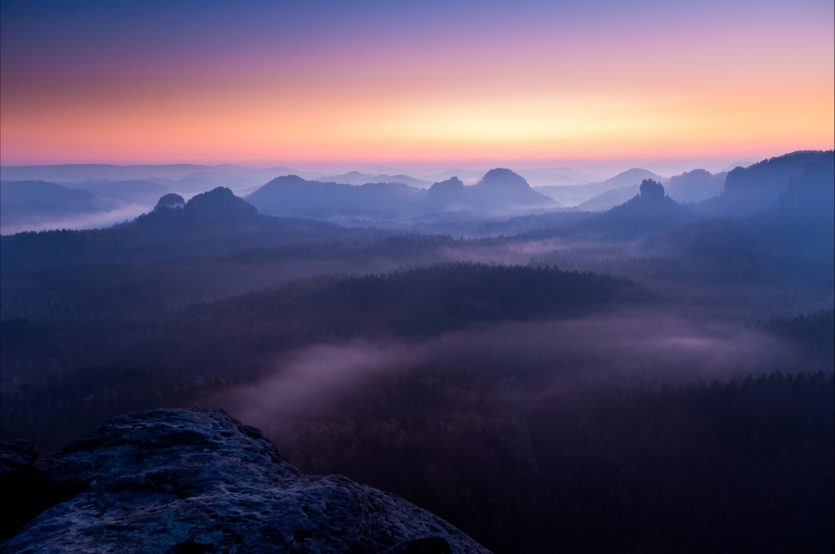 Small Winter Landscape 4K Wallpaper