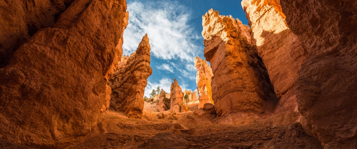 Canyon landscape 3440x1440 wallpaper