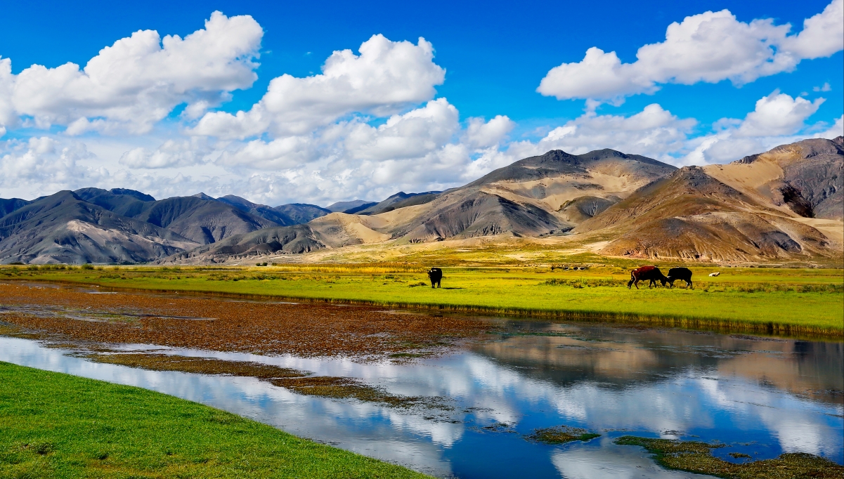 Tibet Scenery 4K Wallpaper