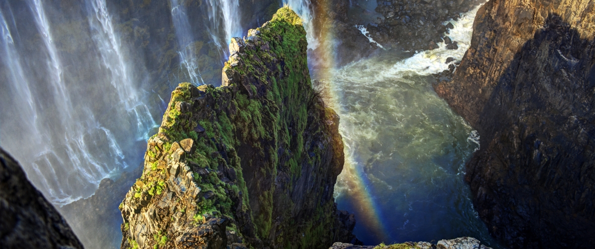 Victoria Falls Rainbow Landscape 34