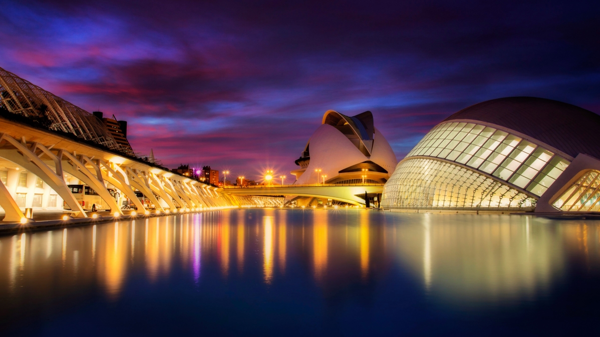 Valencia City of Arts and Sciences West