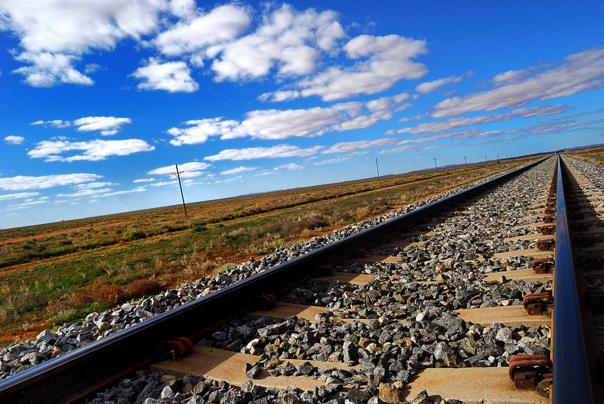 Railroad Sky Cloud 4K Landscape Picture