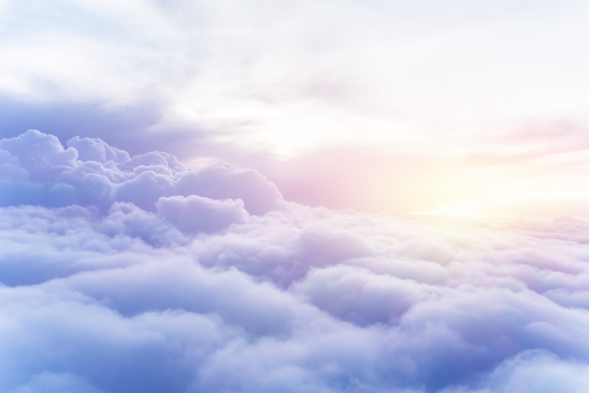Sky clouds 6k wallpaper