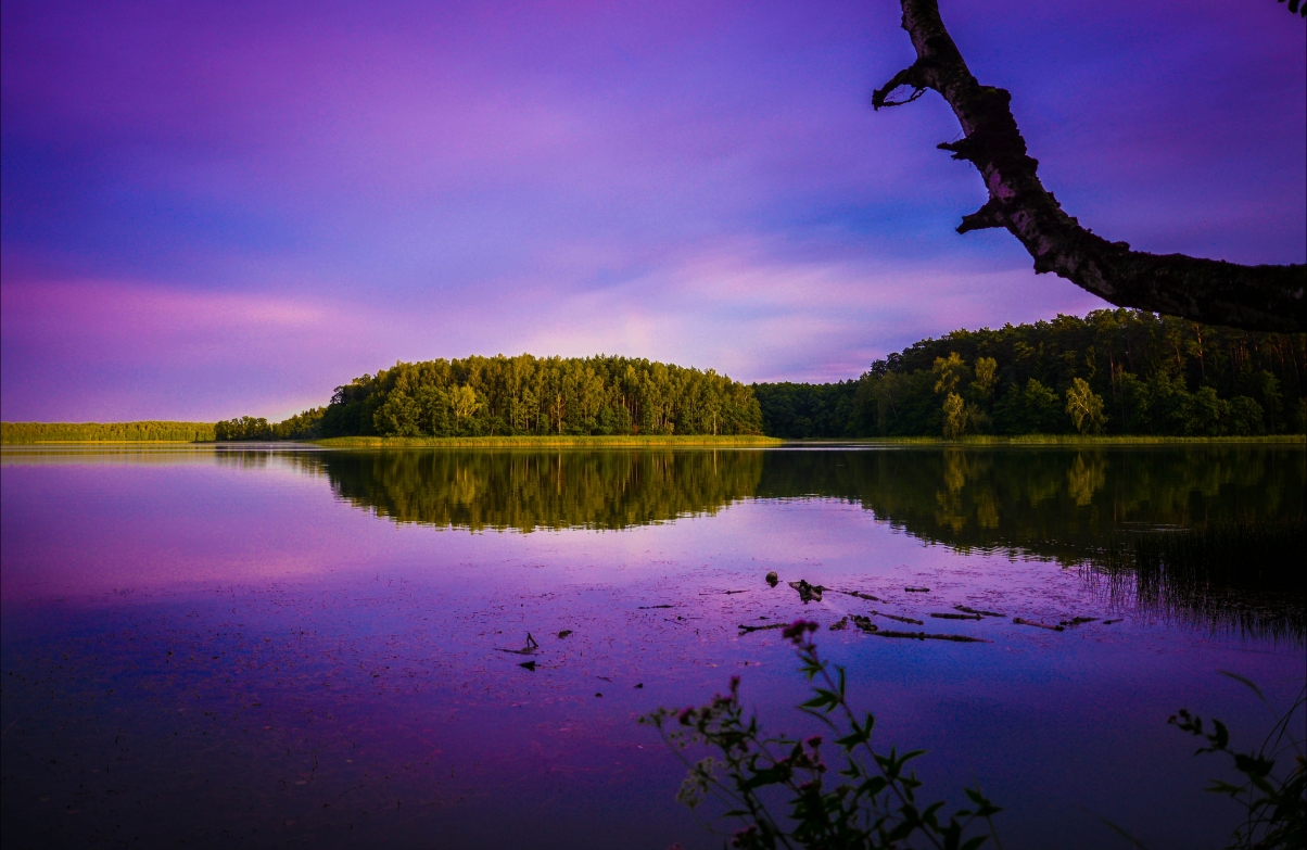 Sky water lake cloud poland landscape