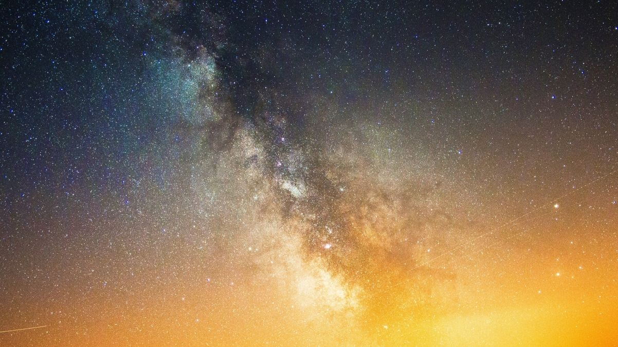 Space Milky Way Starry Sky 4K Wallpaper