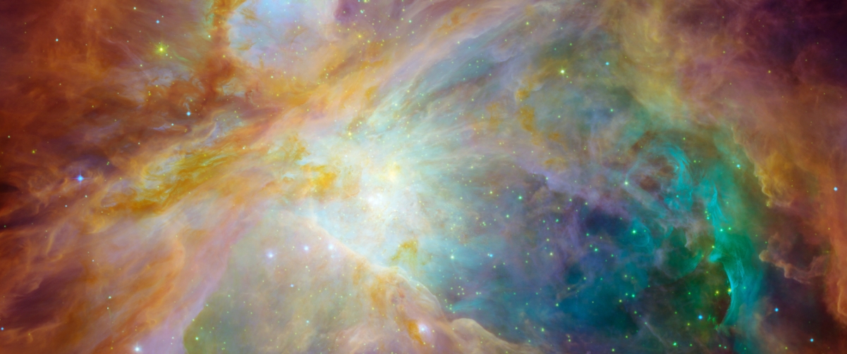 Mysterious Orion Nebula 3440x144