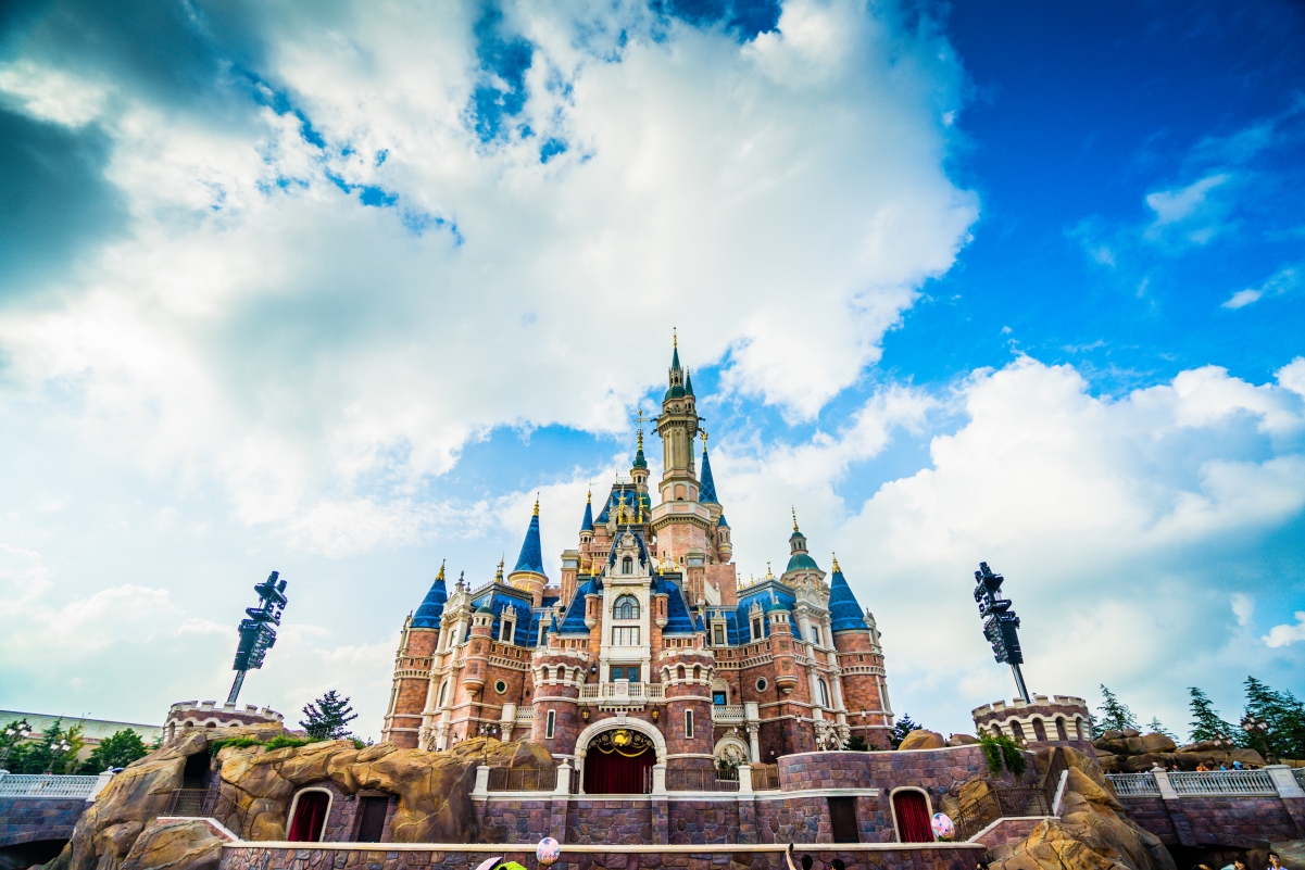 Shanghai Disney 4K landscape pictures