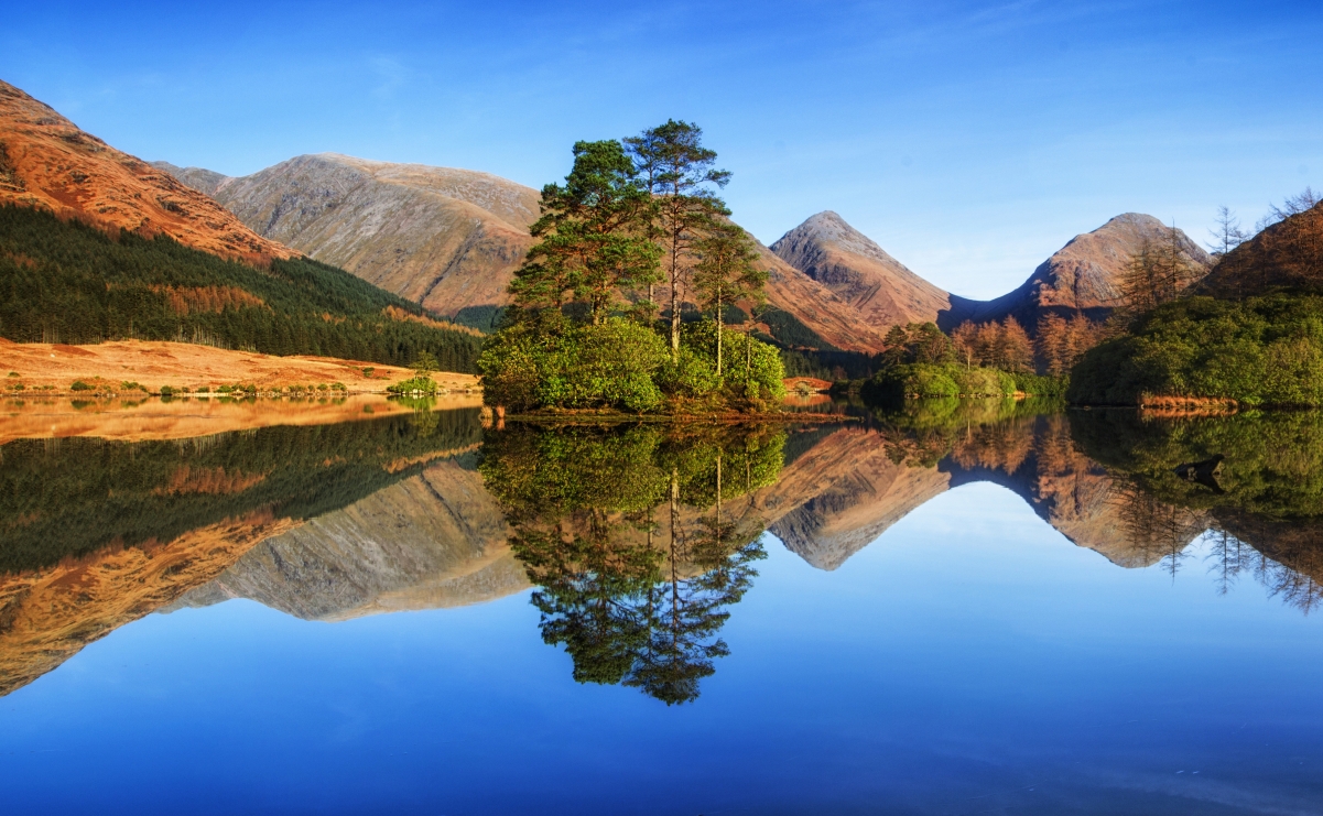 Landscape reflection landscape 4k wallpaper