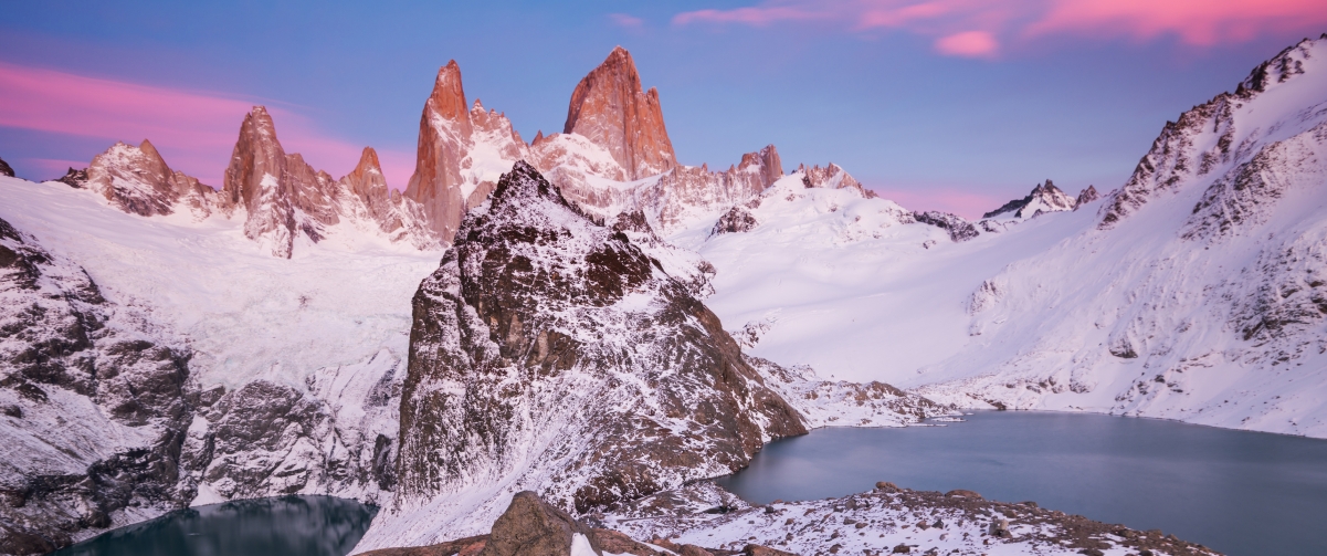 Mountain sunrise landscape 3440x1440 wallpaper