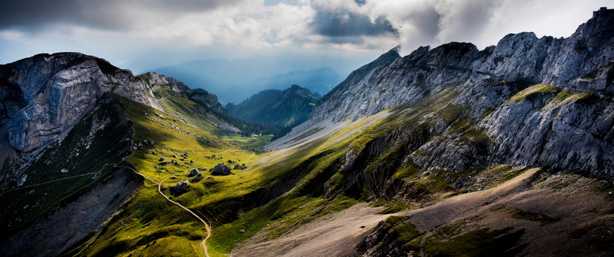 Mount Pilatus, Switzerland 3440x144