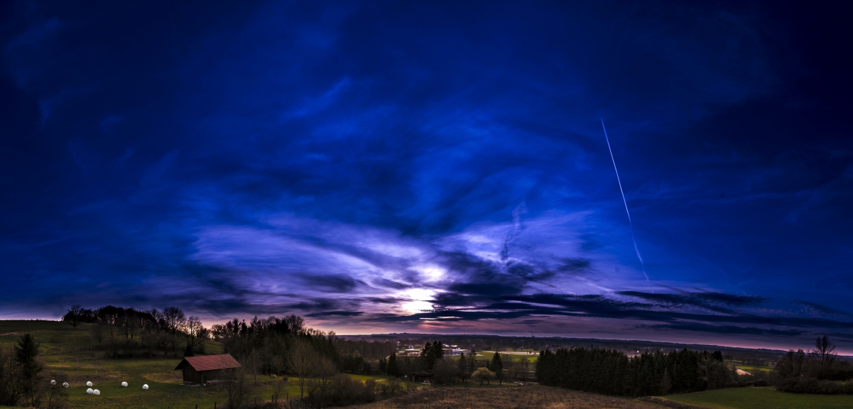 Sunset sky cloud forest countryside