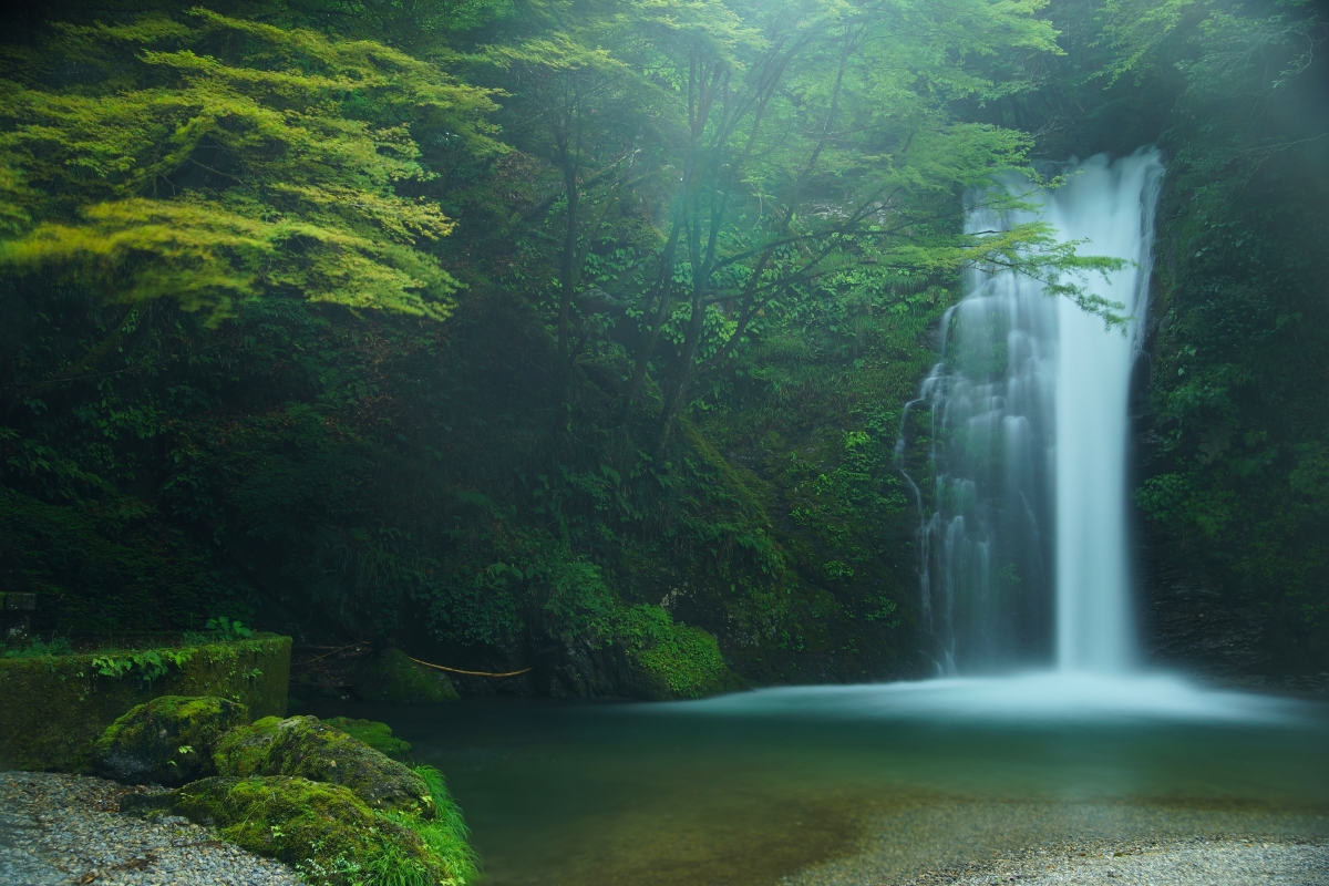 Japan Shiraito Falls Landscape 4K Wallpaper