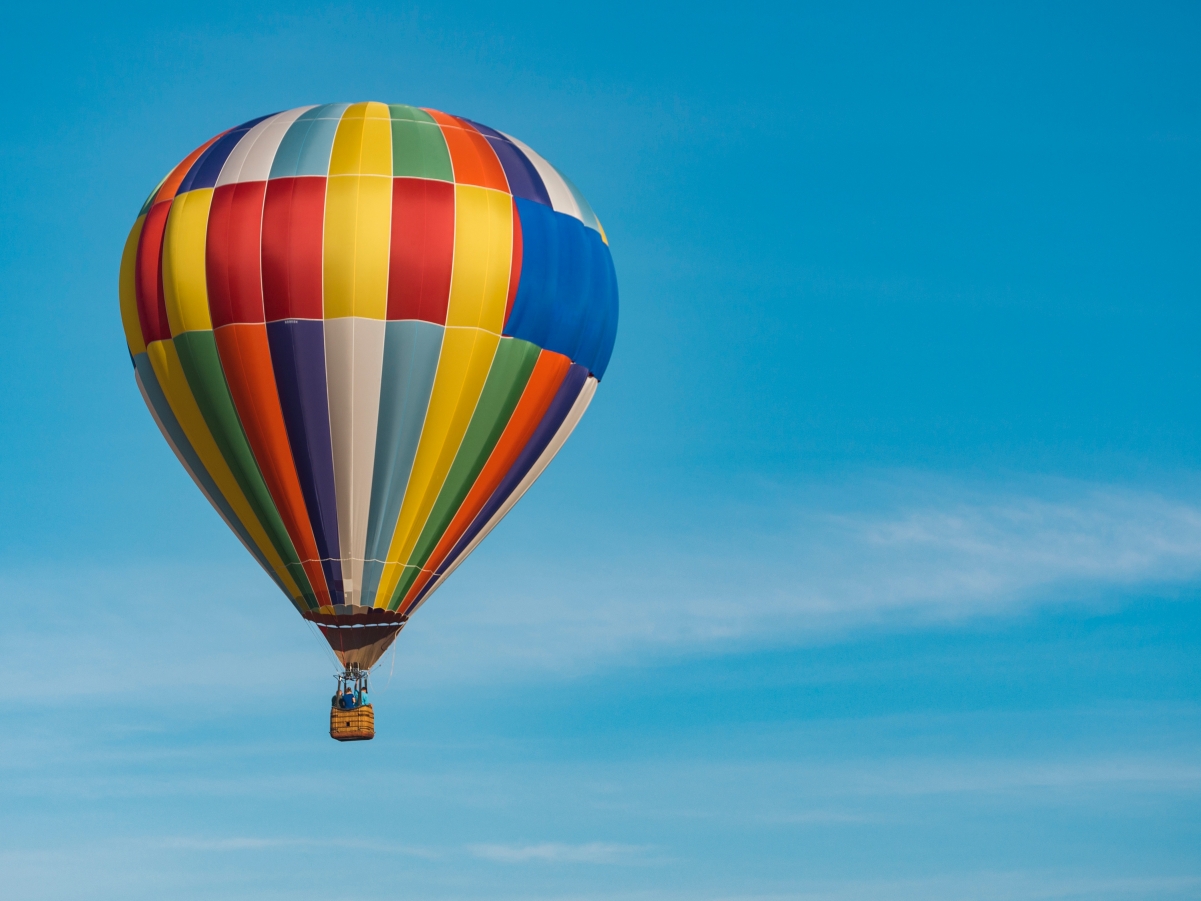 Hot Air Balloon 4K Wallpaper
