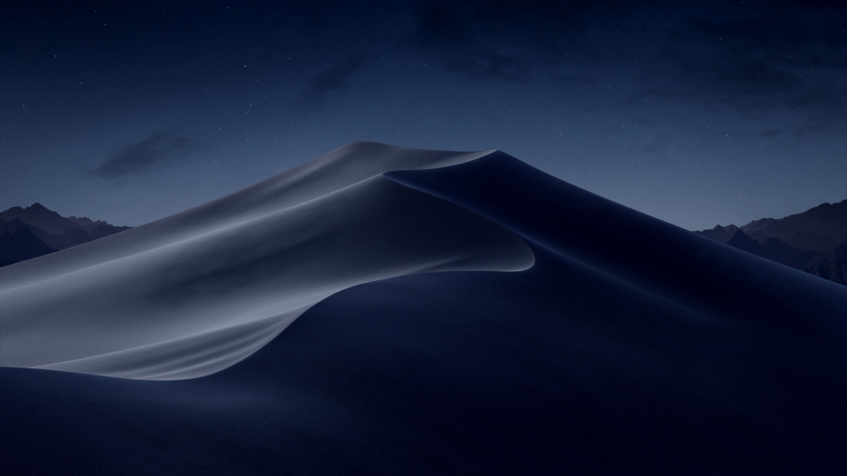 Apple MacOS Mojave Night Sand