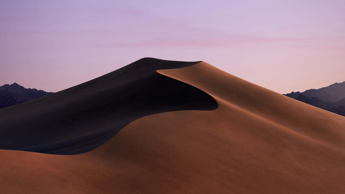 Apple macOS Mojave Desert Wind