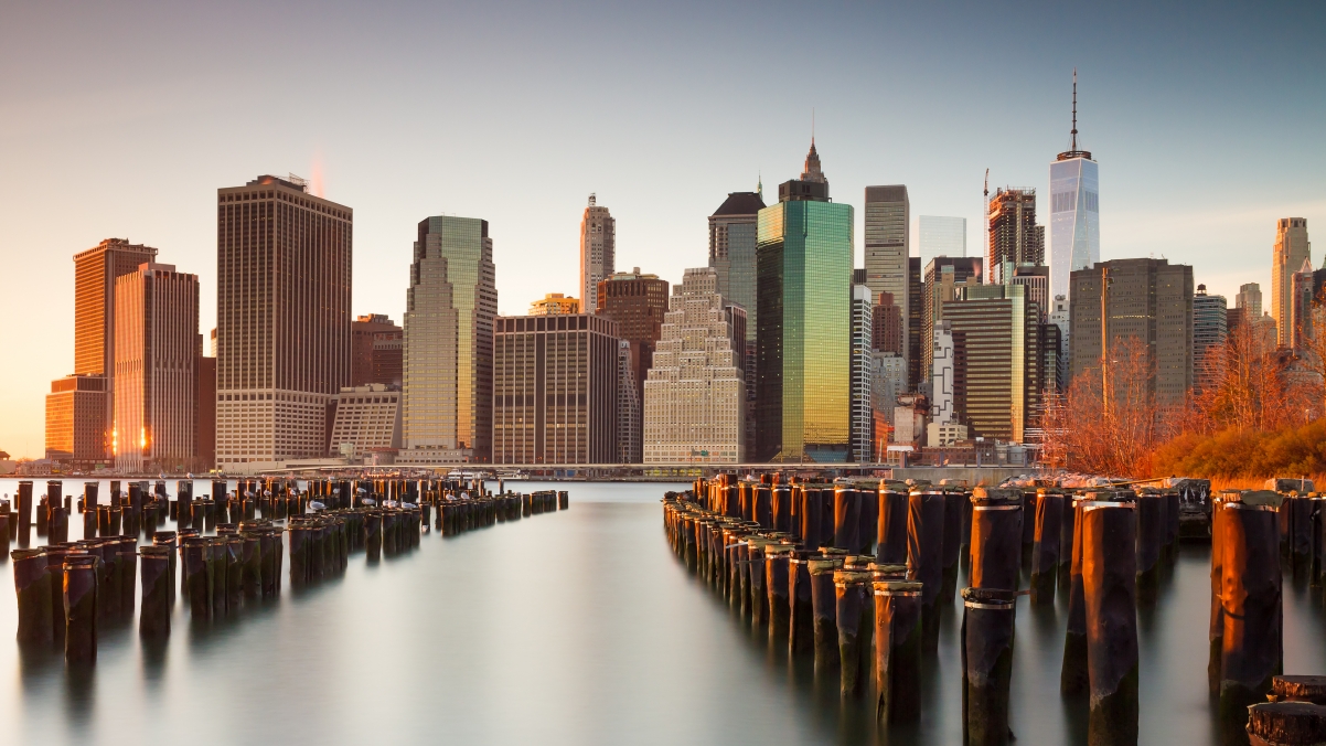 New York City City Architecture Landscape 4K Wall