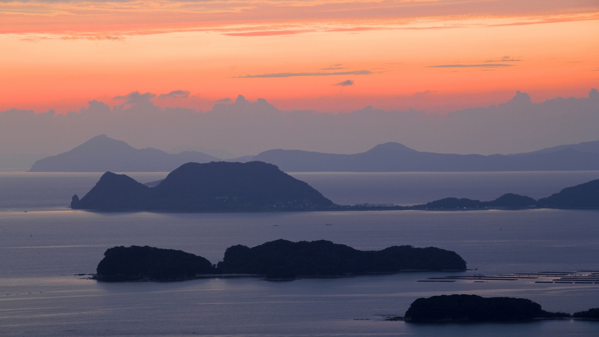 Twilight Islands 4k landscape wallpaper