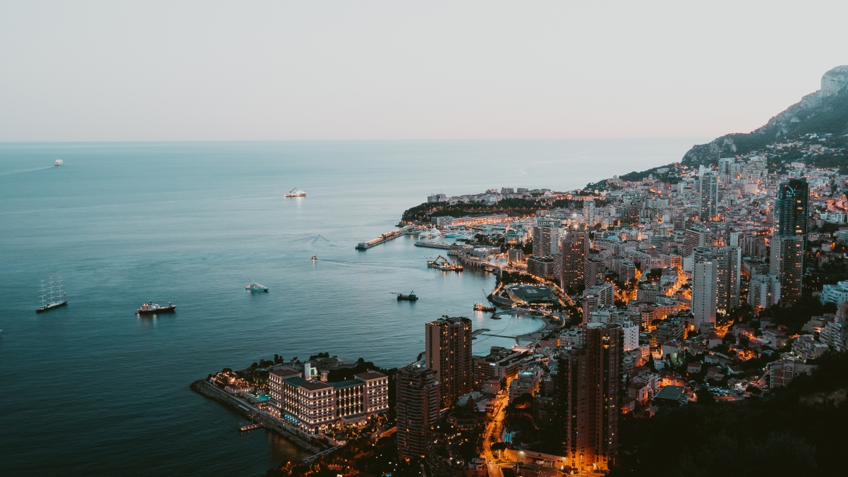 Monaco evening scenery 4k wallpaper #38