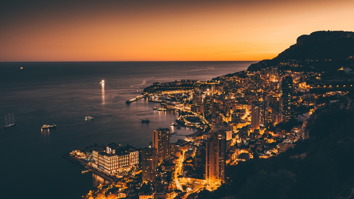 Monaco dawn 4k landscape wallpaper #38