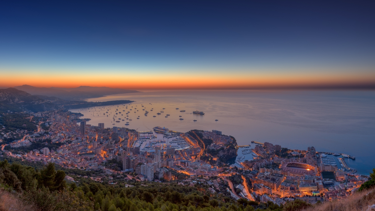 Monaco landscape 3840x2160 HD