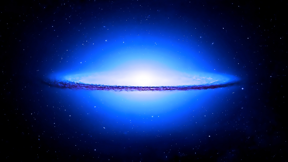 Fantasy starry sky nebula 3840x2160 wall