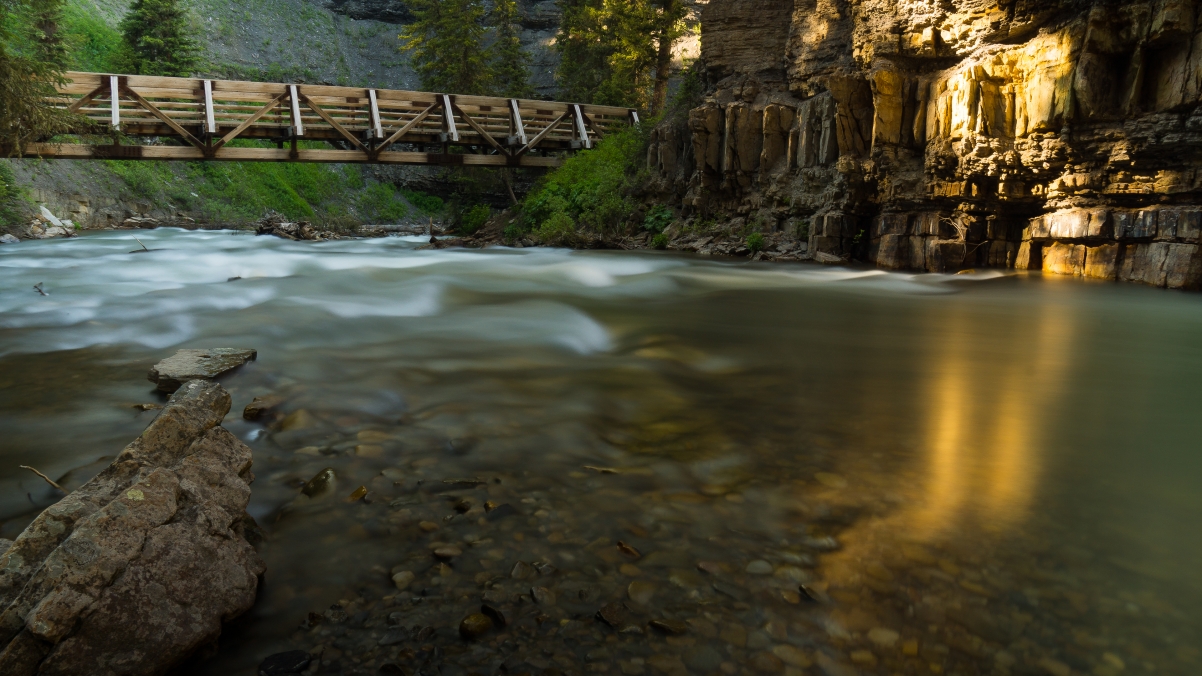 Montana river 4k landscape wallpaper