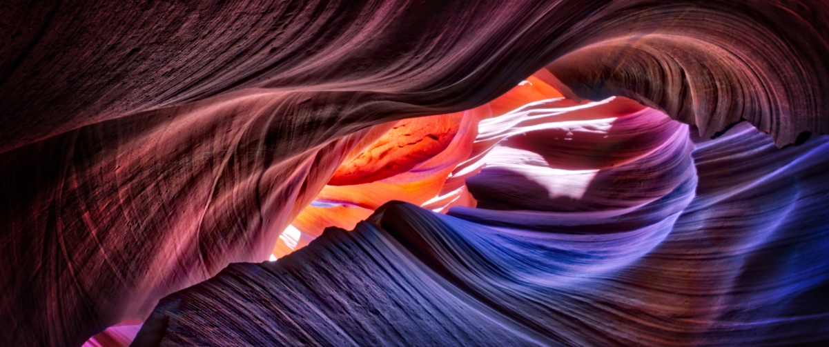 Beautiful canyon scenery 3440x1440 wall