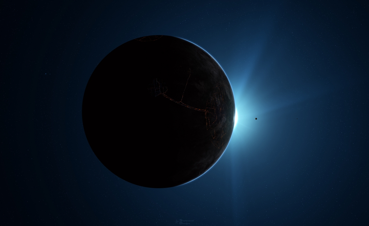 Beautiful space planet 4k HD wall