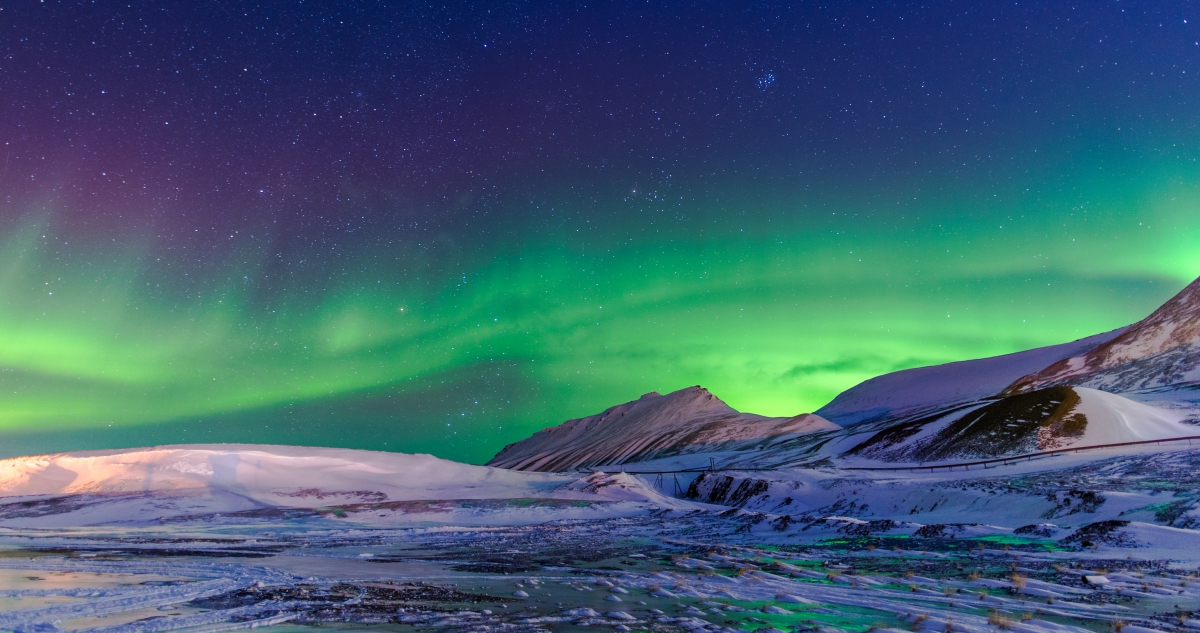 Beautiful Norway Aurora 4096x216