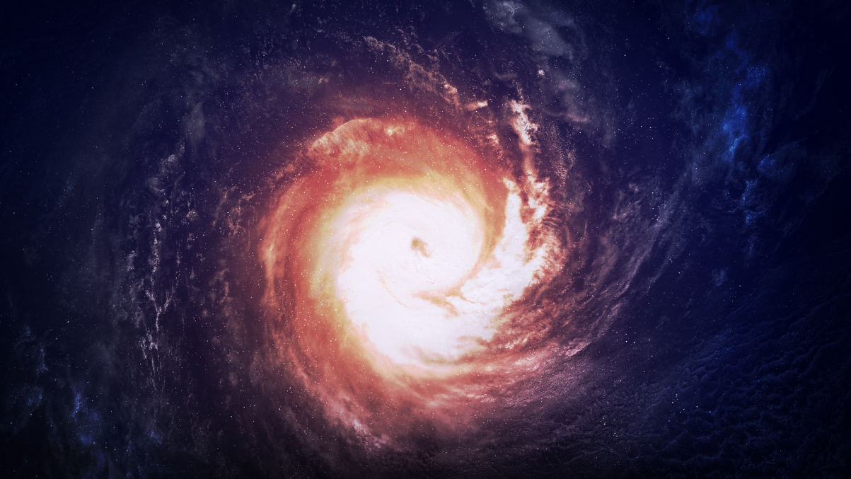 Beautiful spiral galaxy 5k wallpaper