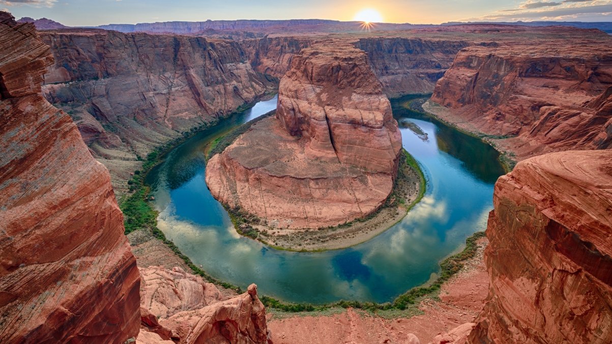 American Horseshoe Bay 5K Landscape Wallpaper