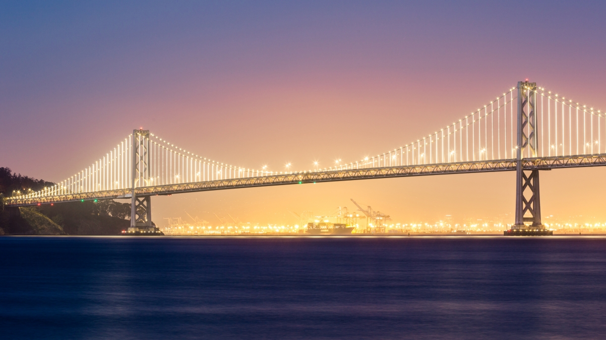 San Francisco bridge 4k landscape wall