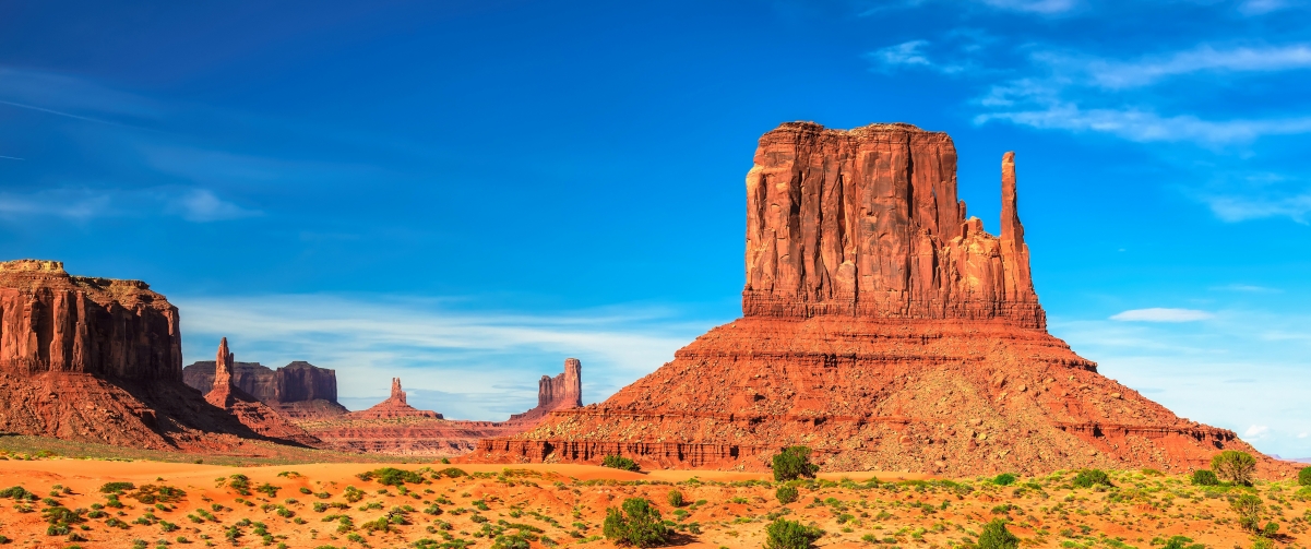 Monument Valley, USA 3440x144