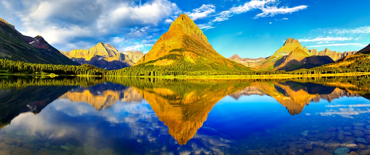 Glacier National Park, USA 3440x1