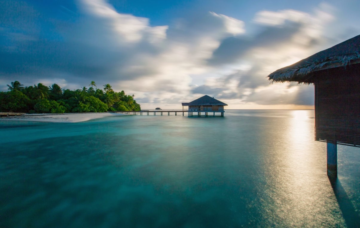 Maldives Medhufushi Island 5K landscape