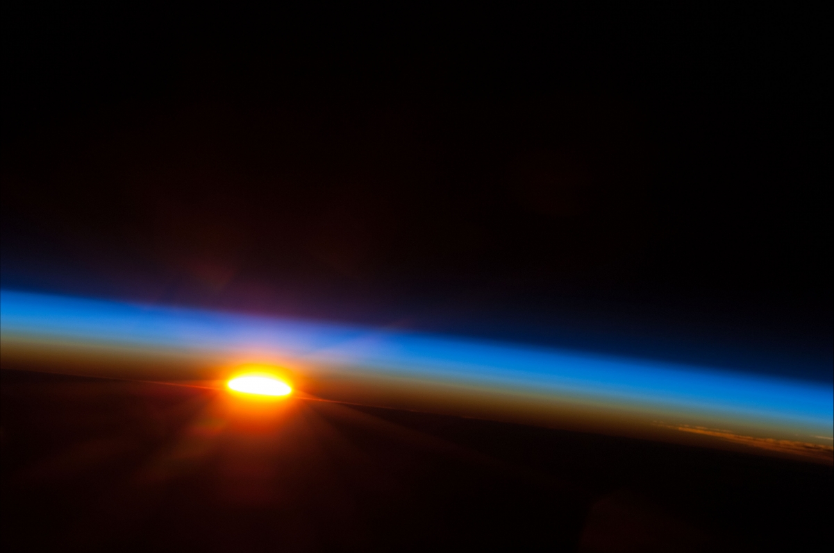 Dawn Sun Earth NASA too
