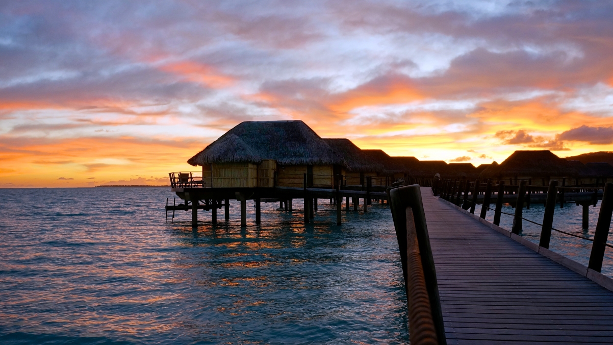 Le Taha Island Resort 4K Scenery Wall