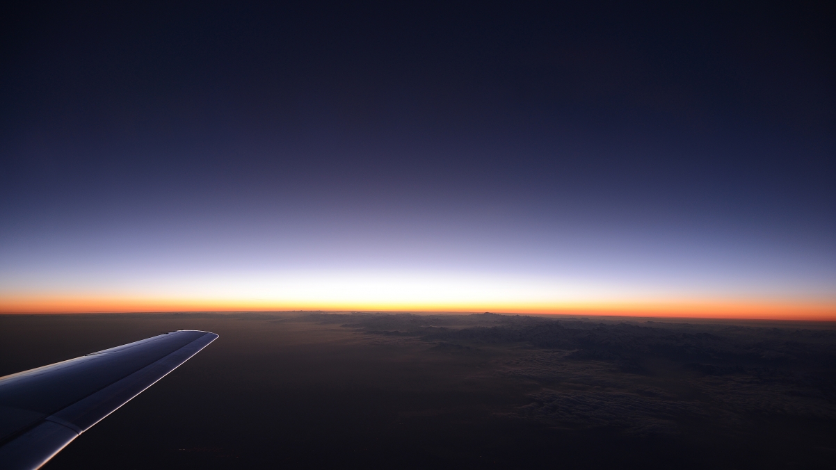 Aerial sunset 3840x2160 landscape wall