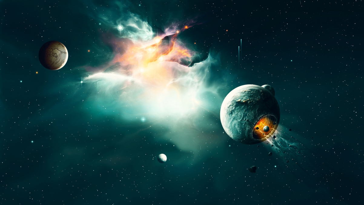 Space Universe Galaxy 4K Wallpaper