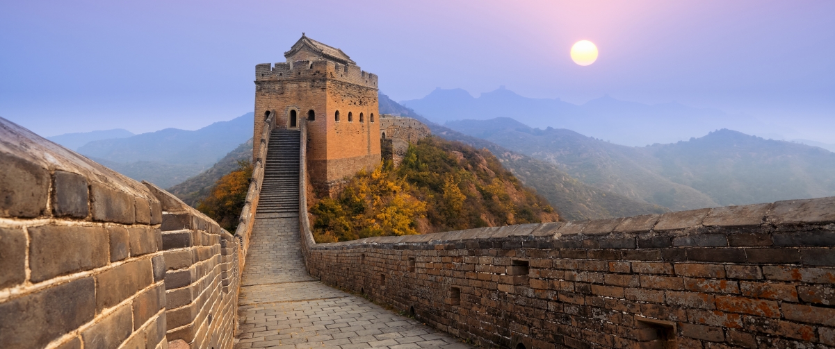 Jinshanling Great Wall 3440x1440 landscape