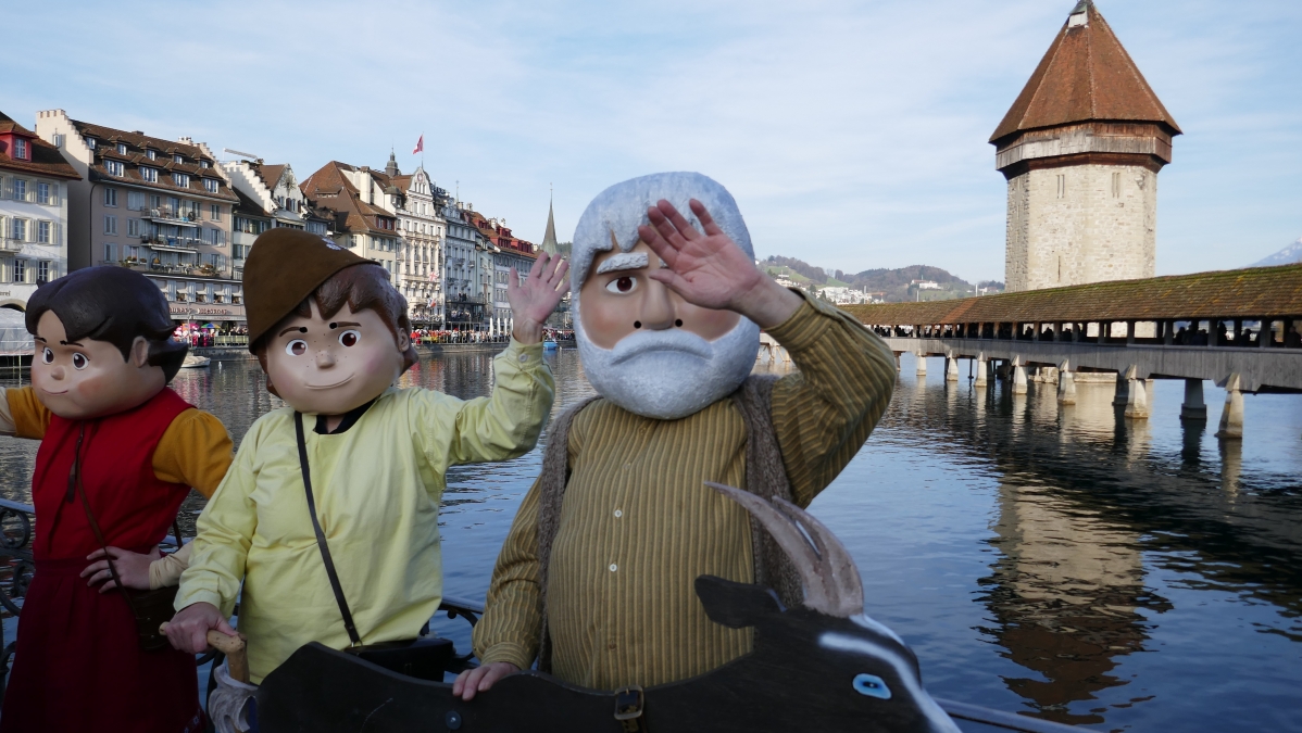 Carnival Lucerne cute characters