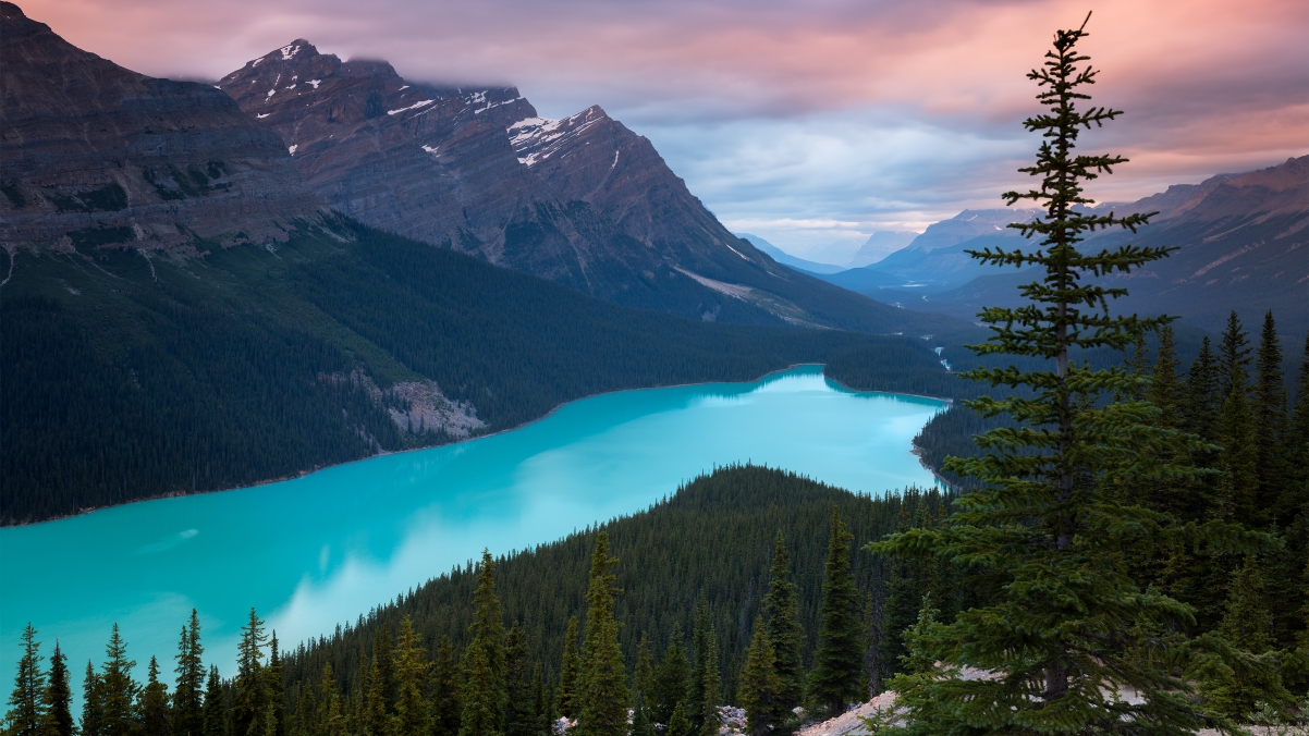 Lakes in Banff National Park, Canada